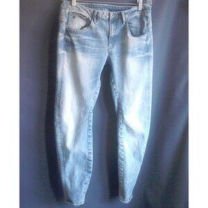G-Star Raw Arc 3D Low Boyfriend Light Fade Blue Jeans W30  L32